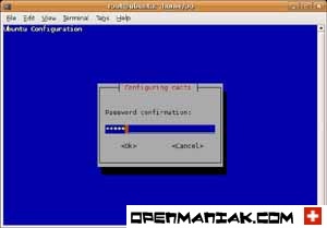 cacti package install ubuntu debian	Confirm MySql cacti user password