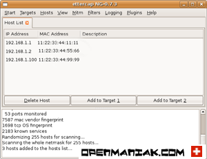 openmaniak ettercap man in the middle attack