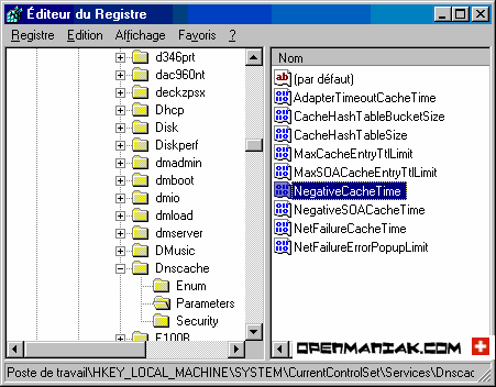 openmaniak ettercap registry negativecachetime man in the middle attack