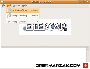 openmaniak ettercap man in the middle attack sniff united sniffing