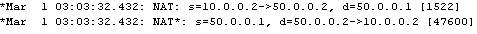 cisco output debug ip nat