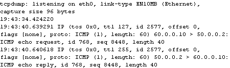 vyatta output tcpdump