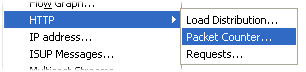 wireshark http packet counter